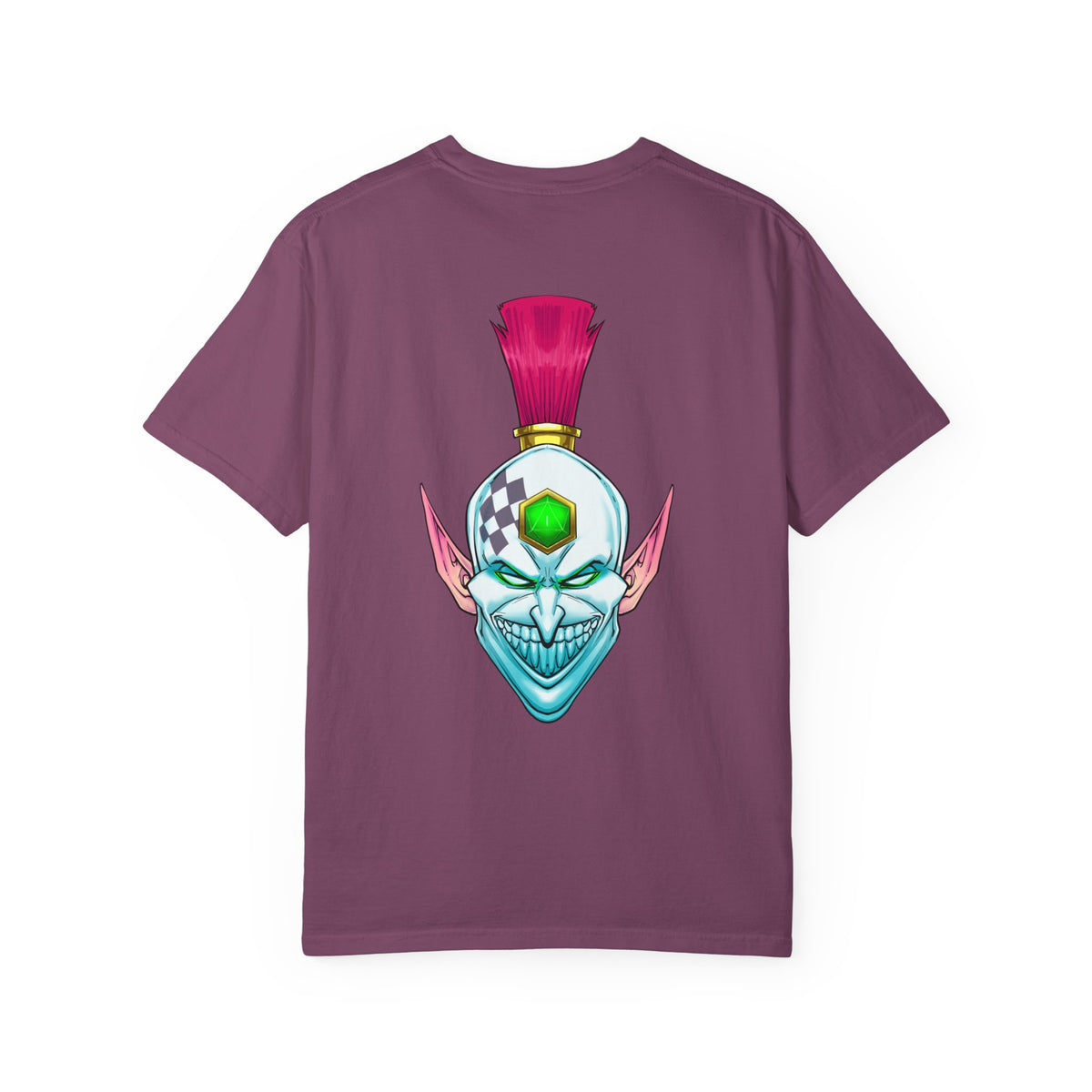 Laughing Elf Mask Graphic T-Shirt