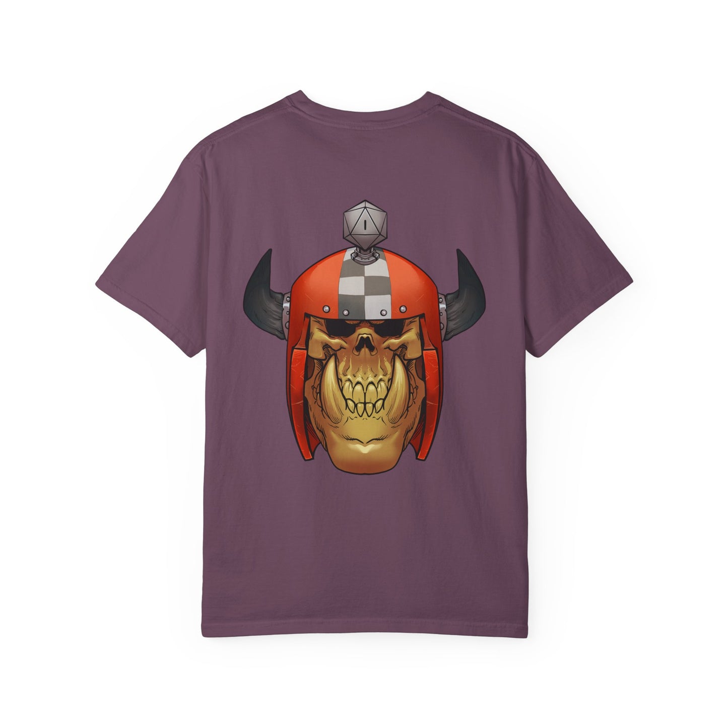 Orc Skull Helmet T‑Shirt — Graphic Tee