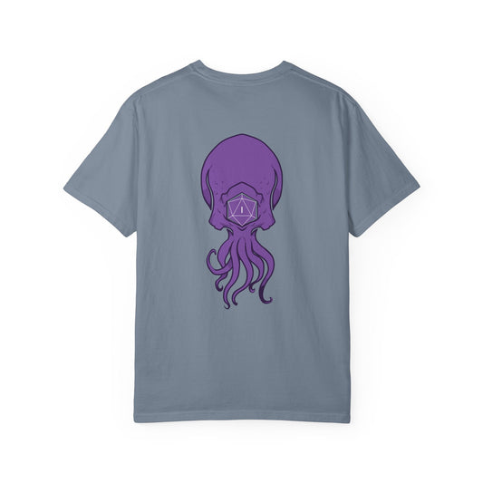 Purple Cthulhu-Inspired Graphic Tee