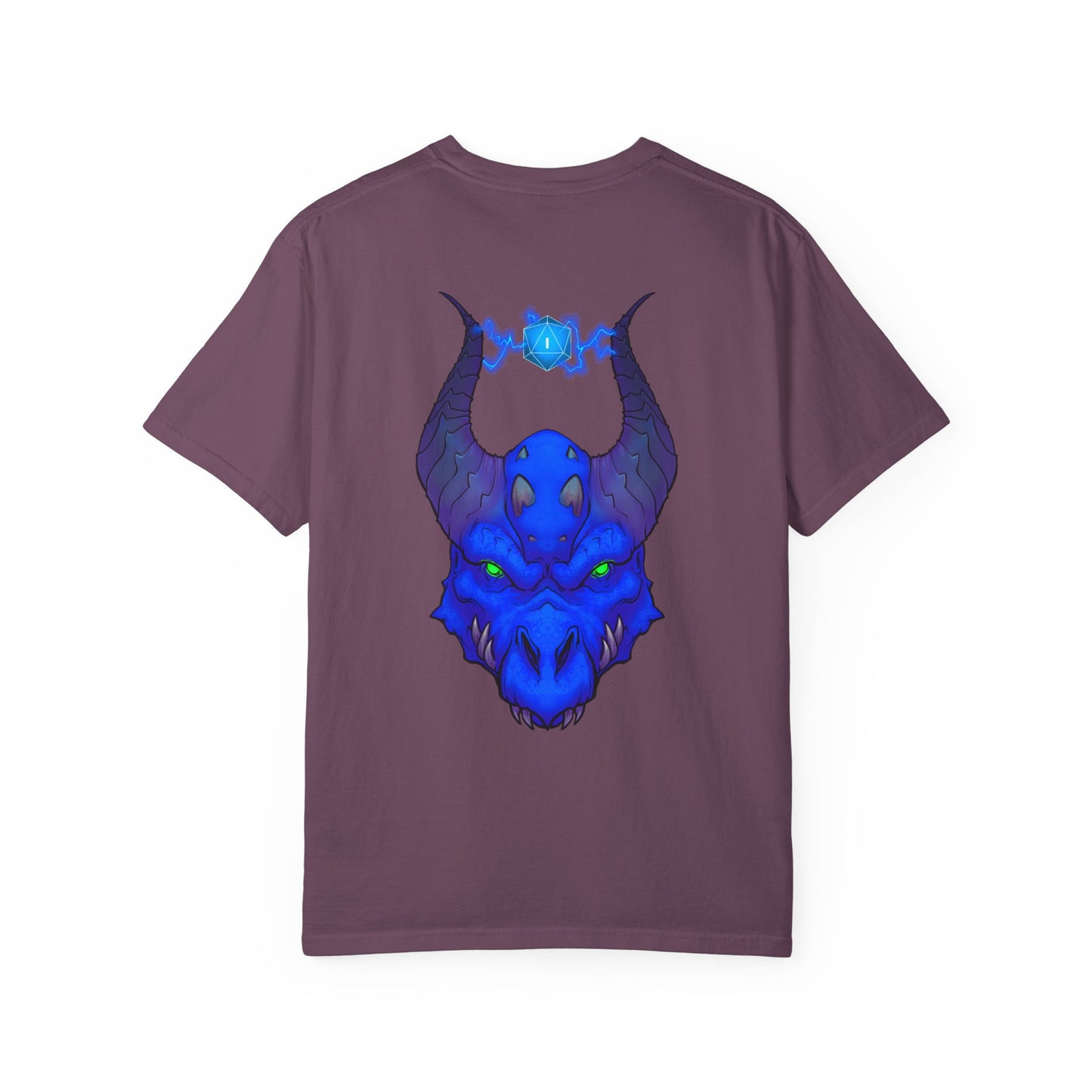 Blue Lightning Dragon T-shirt
