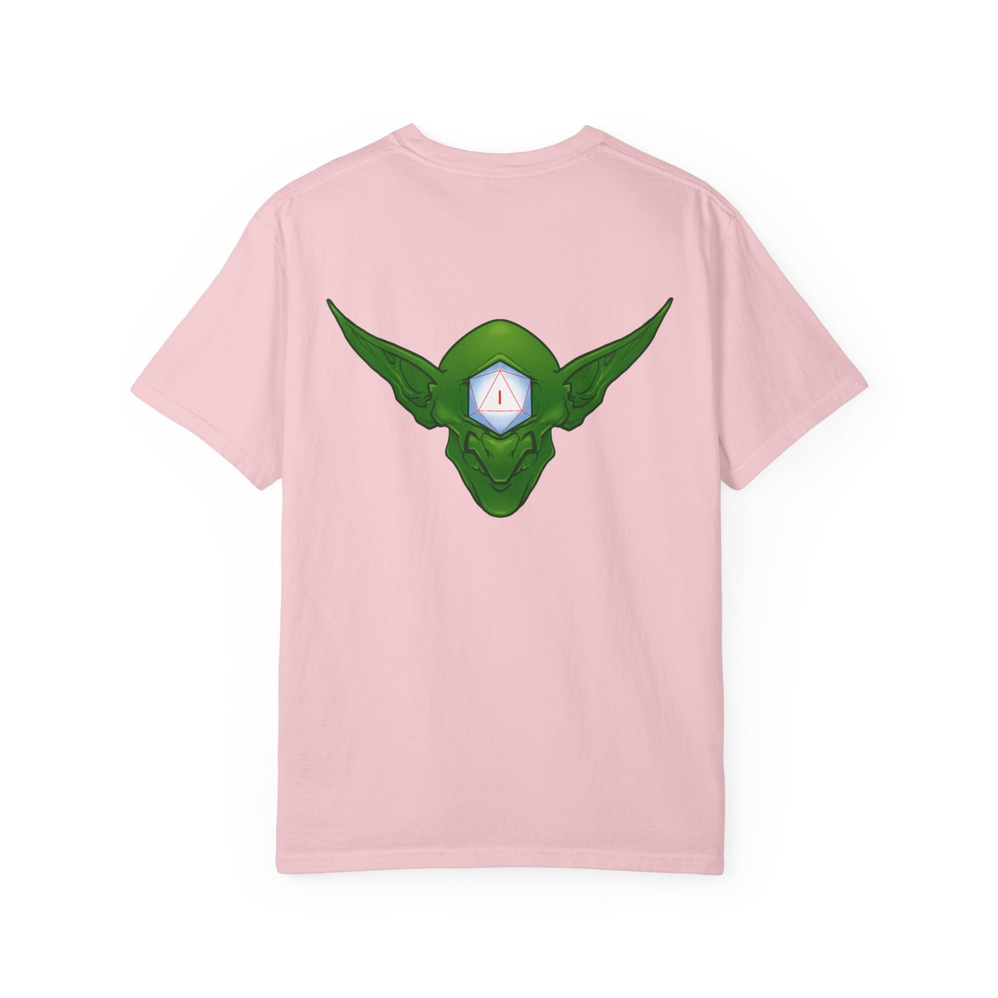 T-Shirt — Green Goblin Eyeball Graphic Tee (Back Print)