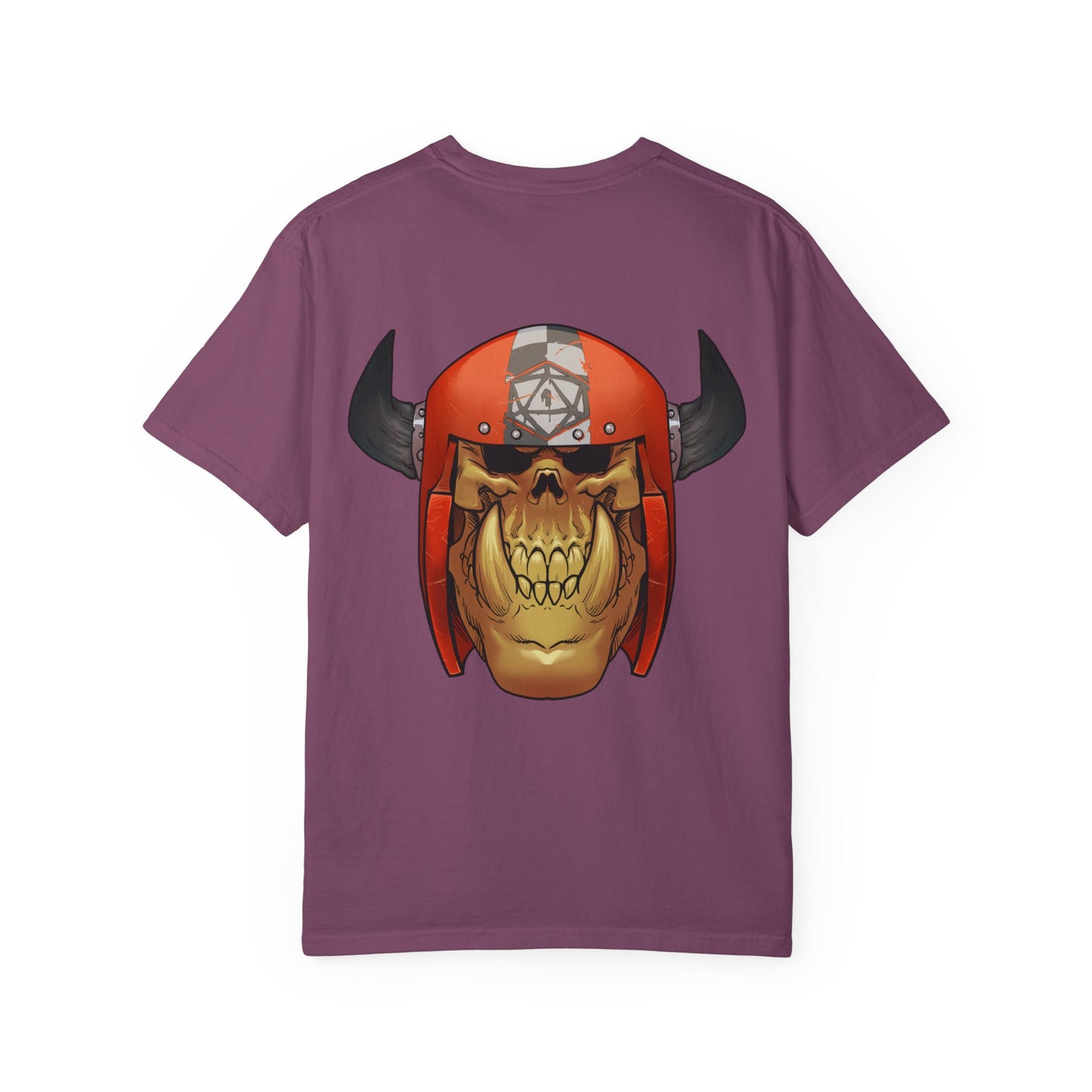 Orc Skull Helmet T‑Shirt — Graphic Tee