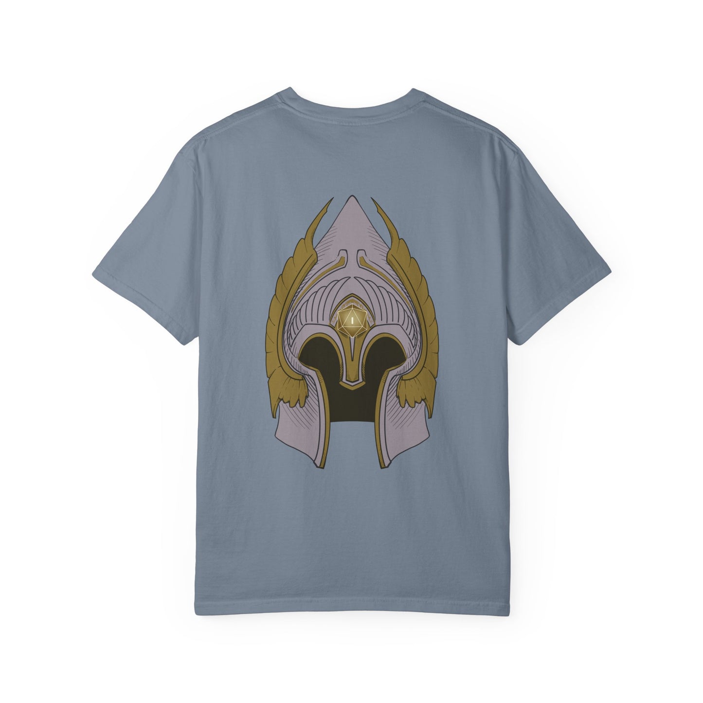 White Tree Solider Helmet T-shirt- Graphic Tee