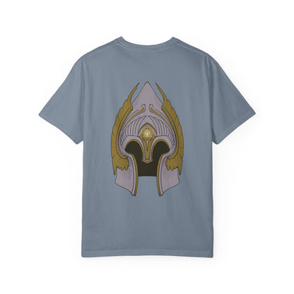 White Tree Solider Helmet T-shirt- Graphic Tee