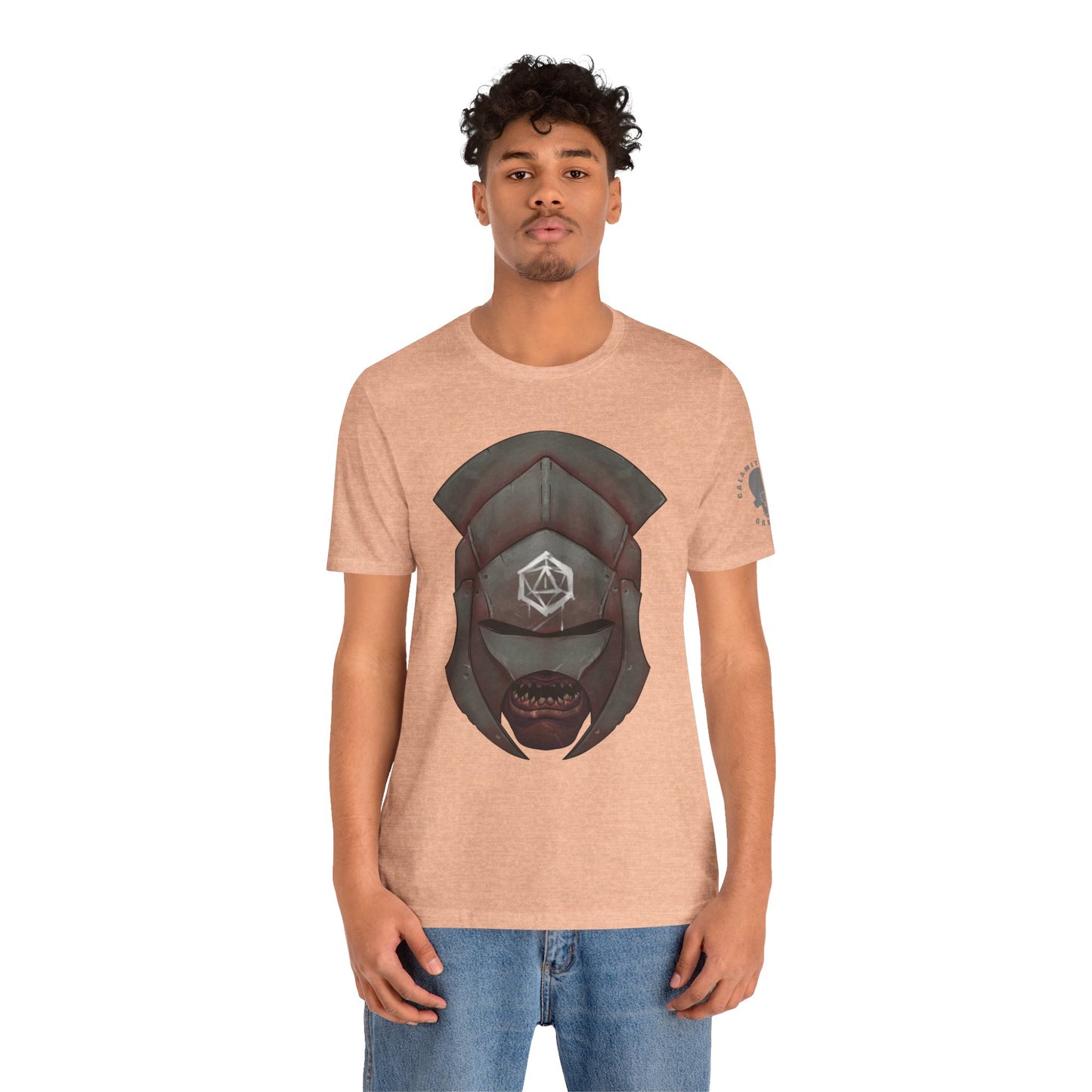 Orc white Hand Warrior Helmet T-Shirt
