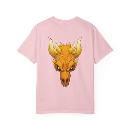 Golden Dragon Skull T-Shirt — Mythic Beast Graphic Tee