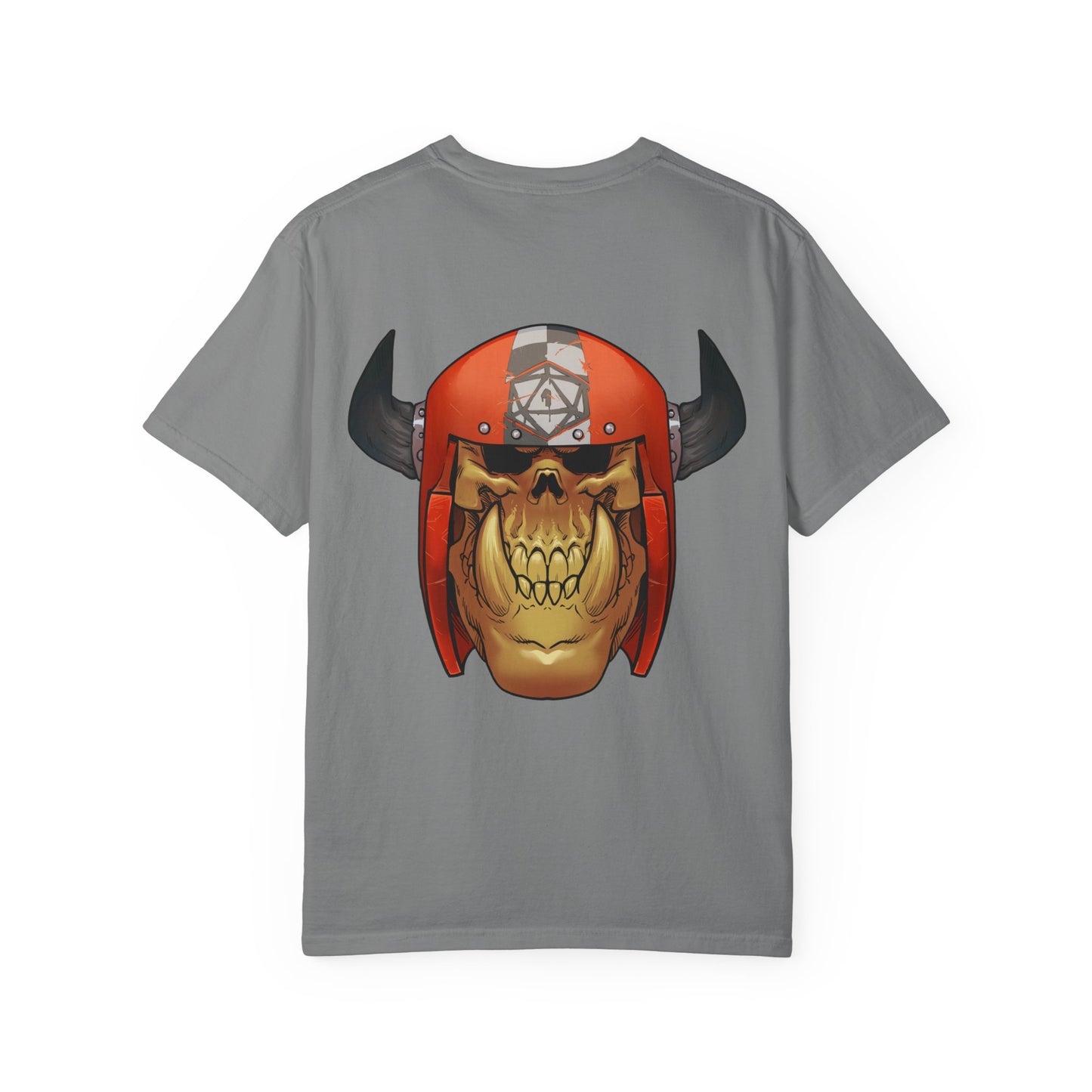 Orc Skull Helmet T‑Shirt — Graphic Tee