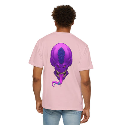 Purple Licky Alien Graphic Tee