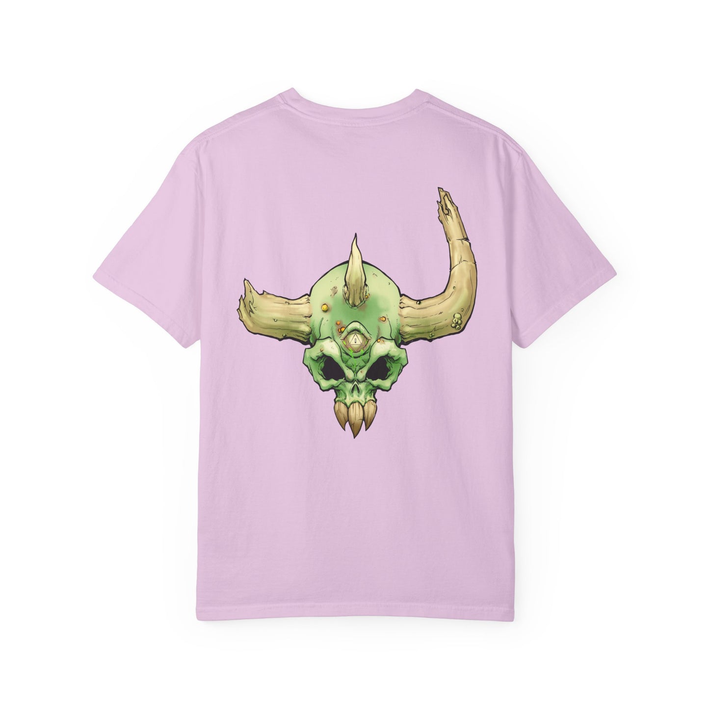 Diseased Fiend Skull T-Shirt — Green Skull Graphic Tee