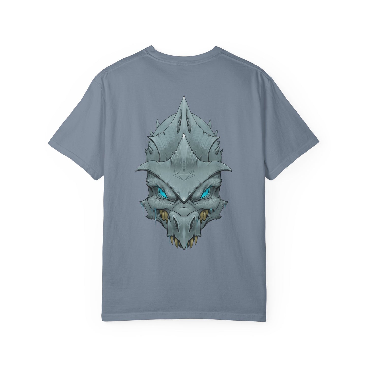 Frost Dragon Skull Graphic T-Shirt