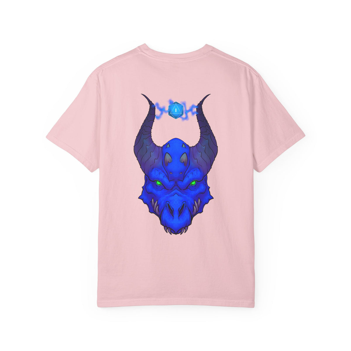 Blue Lightning Dragon T-shirt