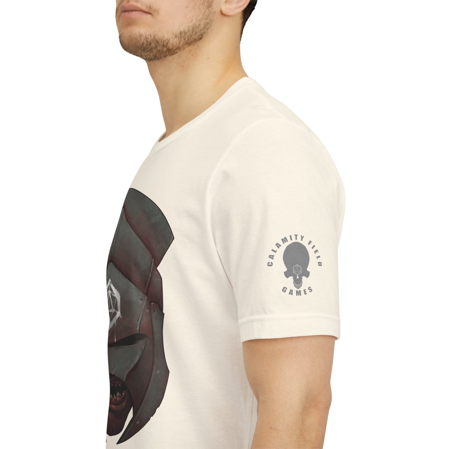 Orc white Hand Warrior Helmet T-Shirt
