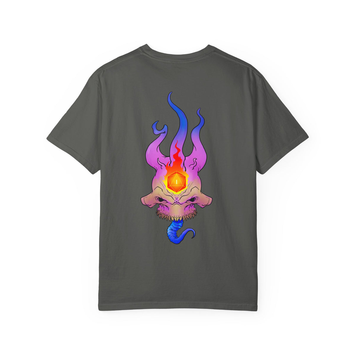 Magic Fiend Skull T-Shirt — Brand Small Chest Logo
