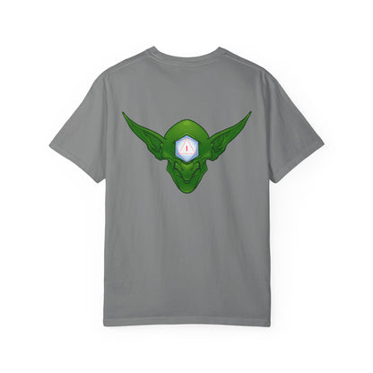 T-Shirt — Green Goblin Eyeball Graphic Tee (Back Print)