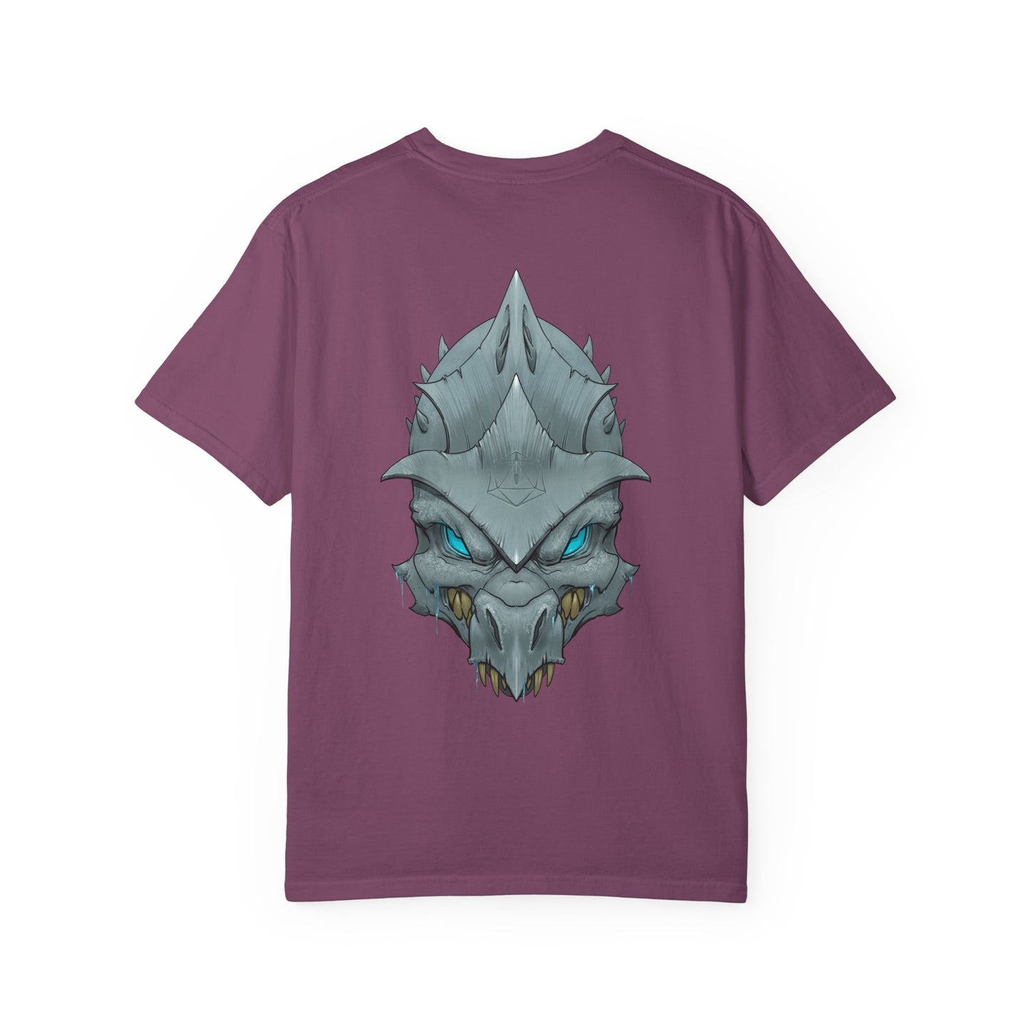 Frost Dragon Skull Graphic T-Shirt