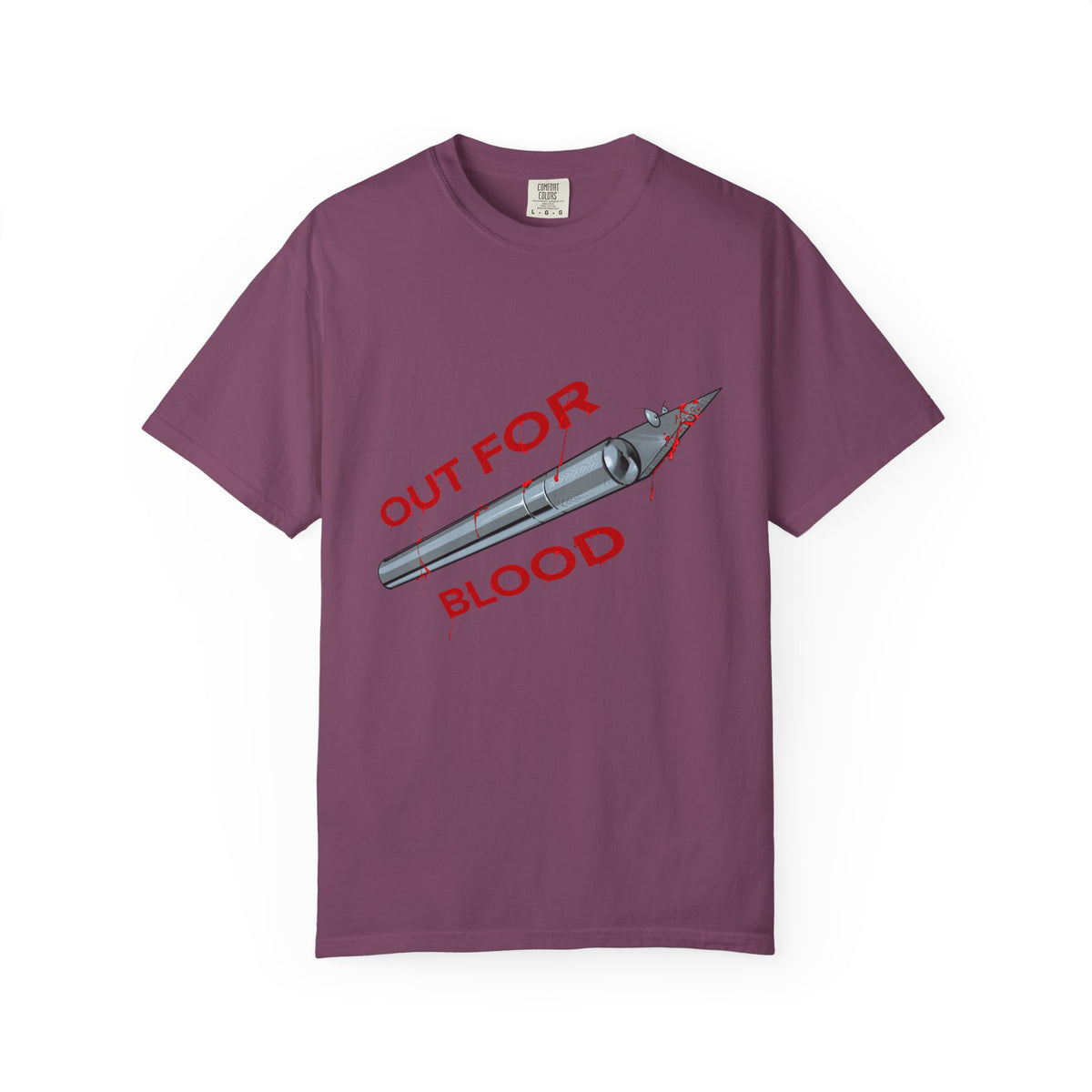 Out For Blood- Hobby Knife T-Shirt — Graphic Tee