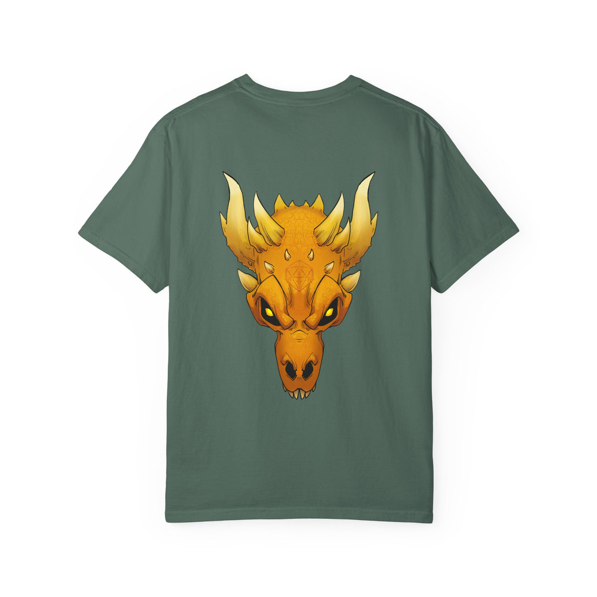 Golden Dragon Skull T-Shirt
