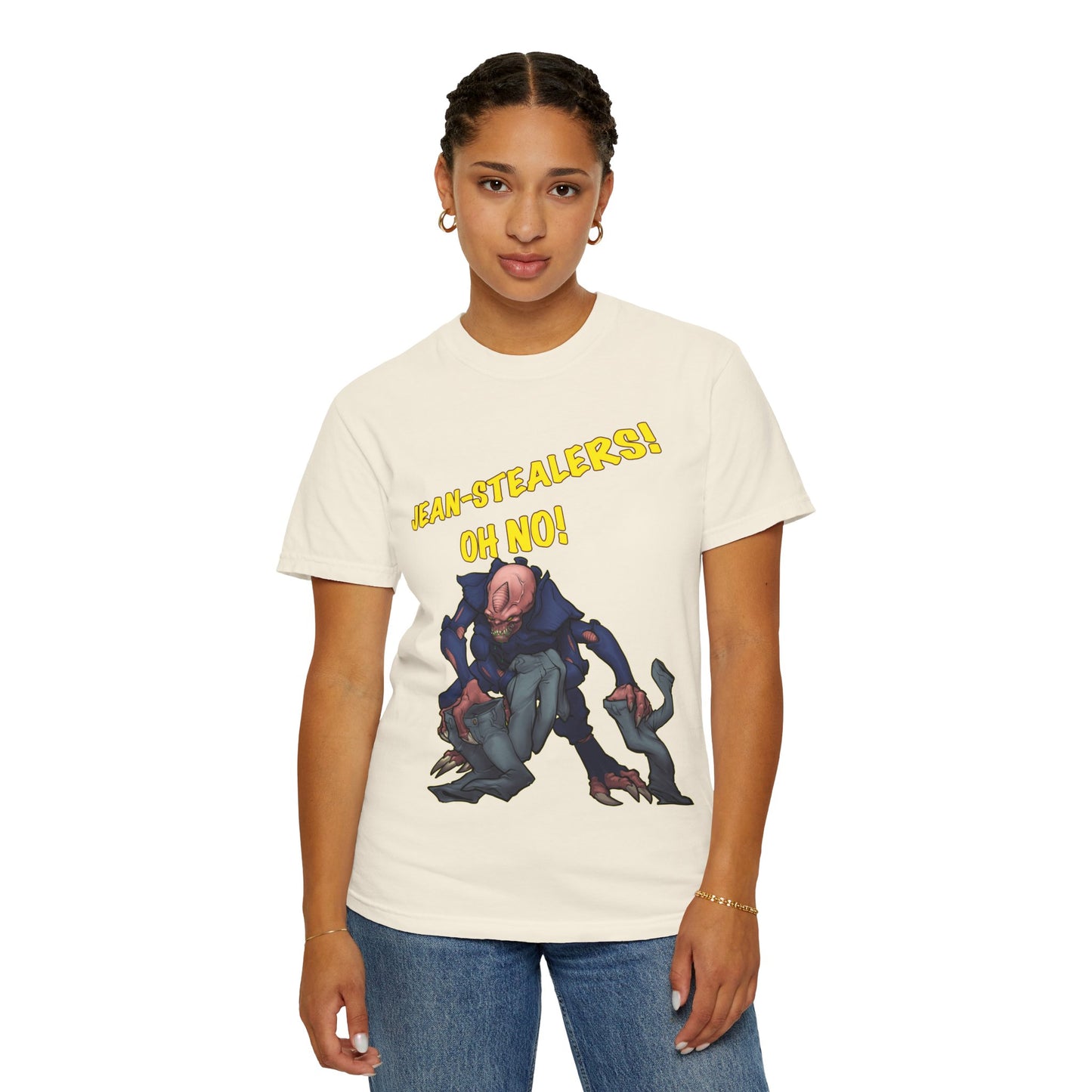 'Jean-Stealers! Oh No!' Graphic Tee