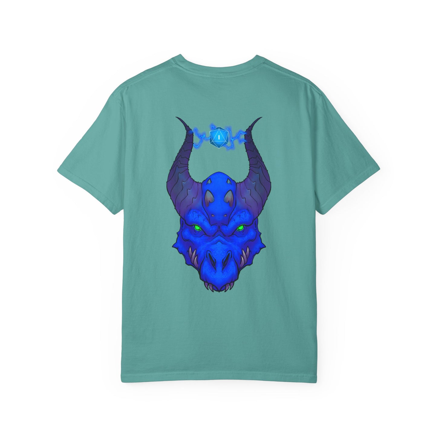 Blue Lightning Dragon T-shirt