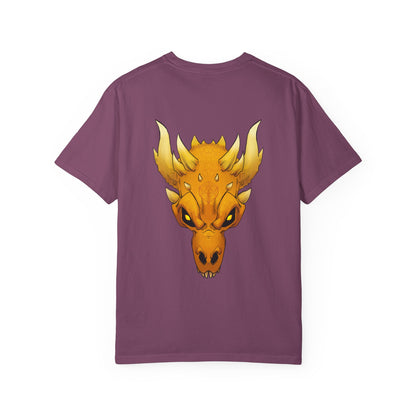 Golden Dragon Skull T-Shirt