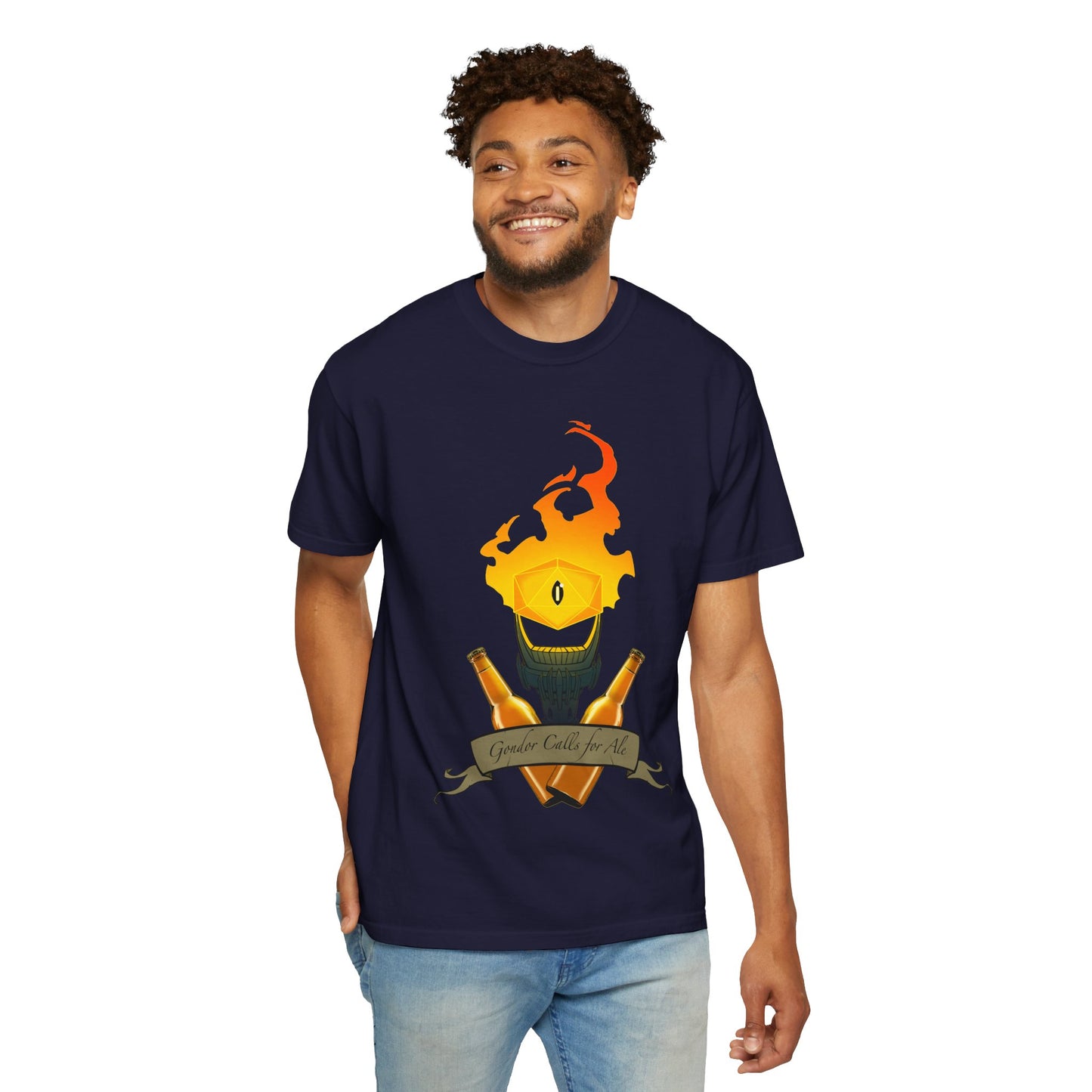 Gondor Calls for Ale Burning Eye Tee