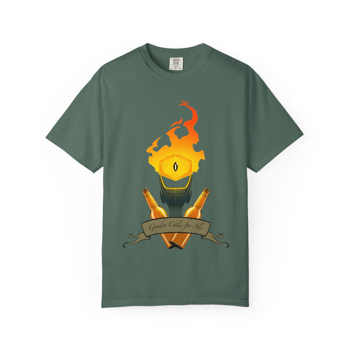 Gondor Calls for Ale Burning Eye Tee