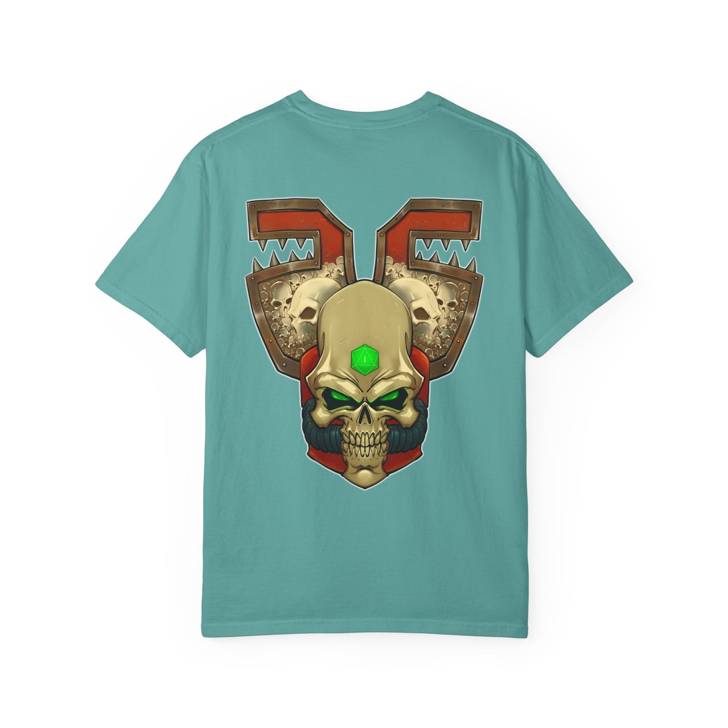 Rage Skull Helmet- Graphic T-Shirt
