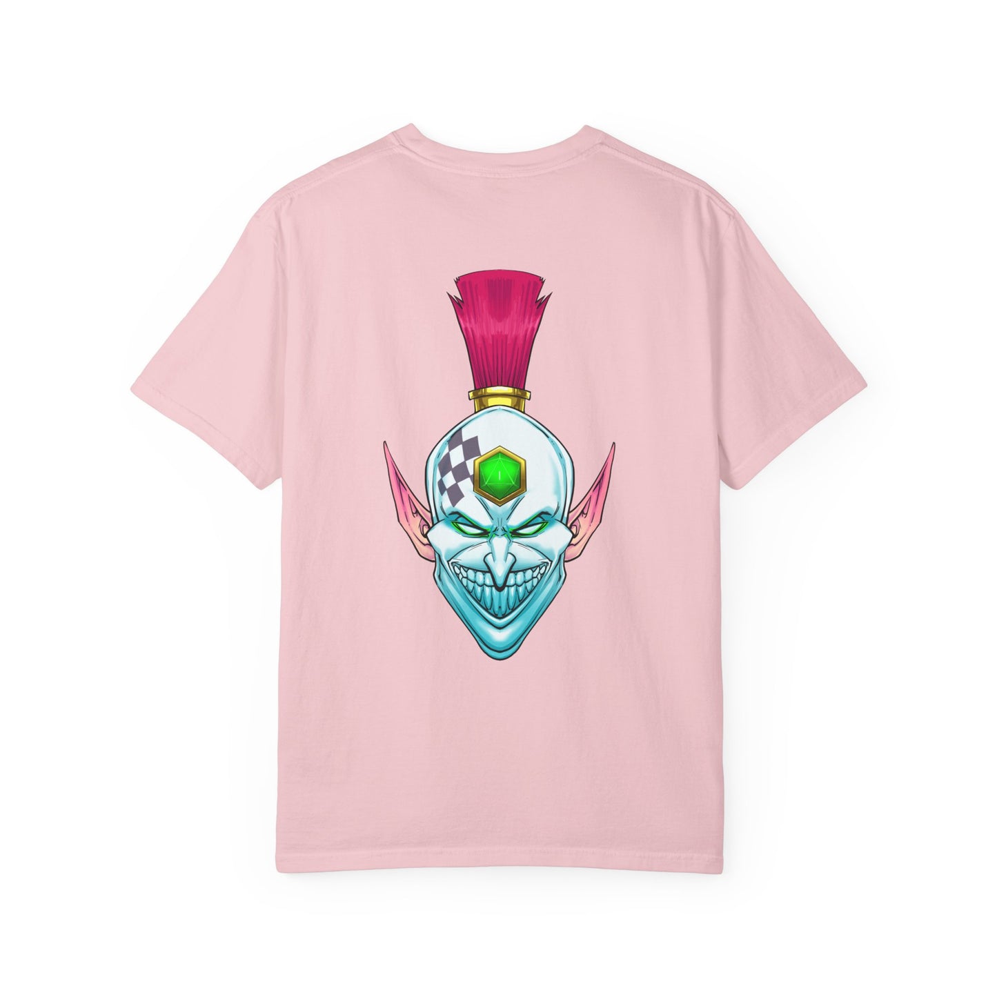 Laughing Elf Mask Graphic T-Shirt