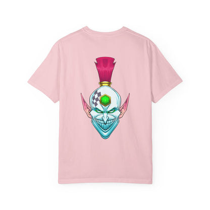 Laughing Elf Mask Graphic T-Shirt