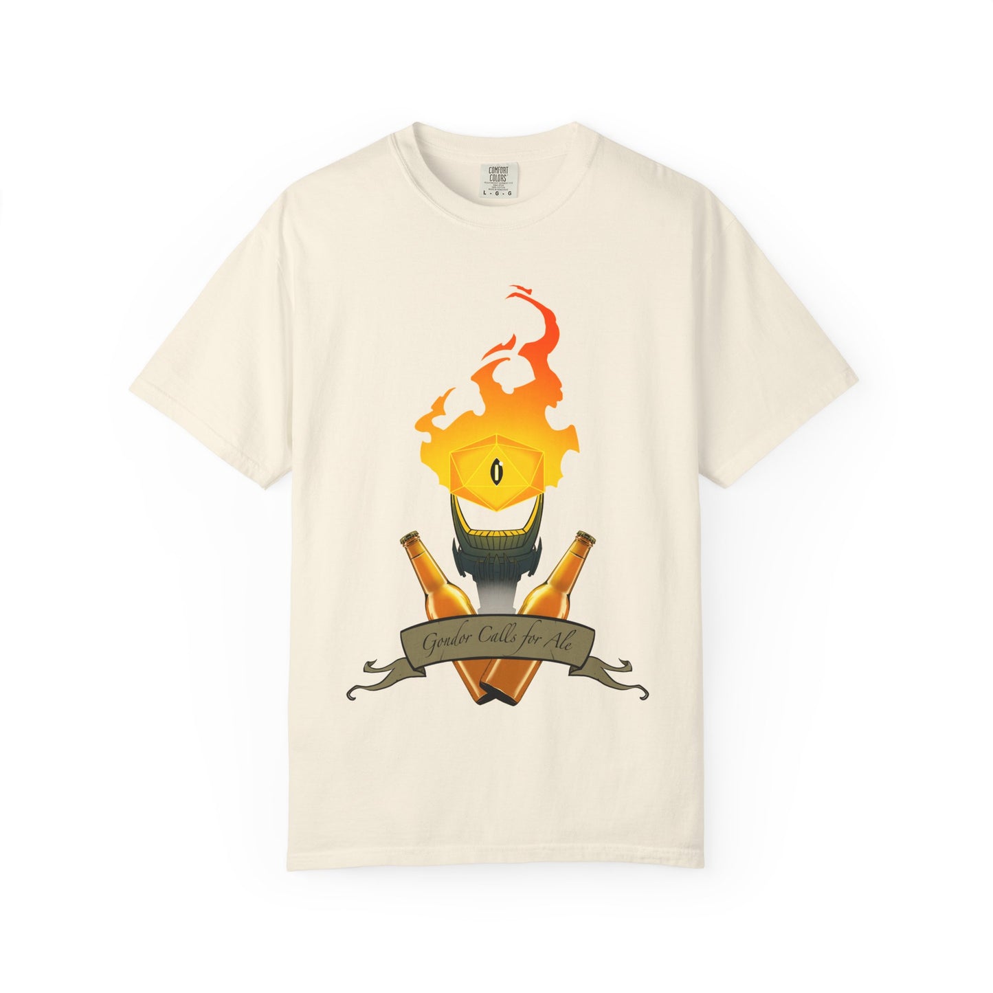 Gondor Calls for Ale Burning Eye Tee