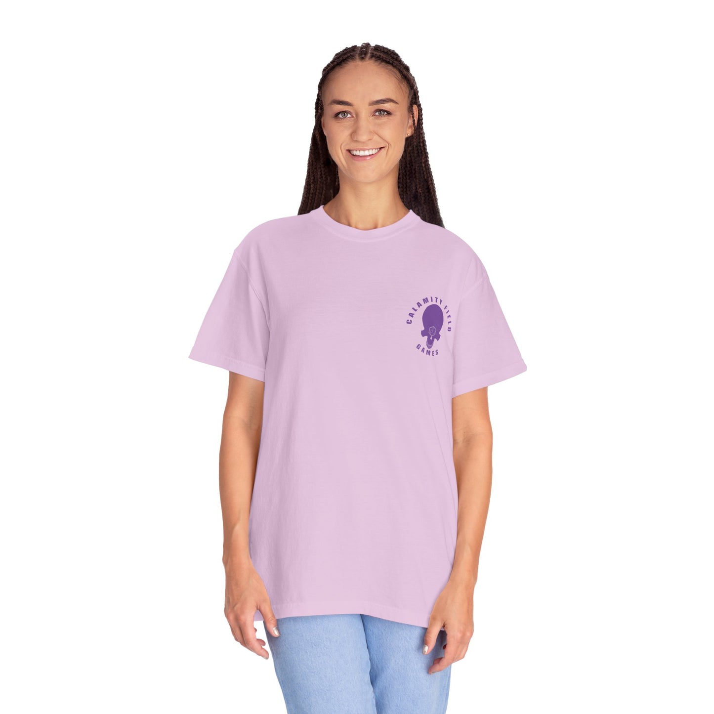 Purple Licky Alien Graphic Tee