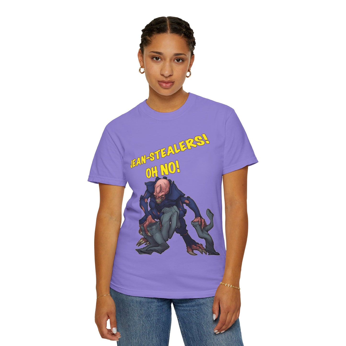 'Jean-Stealers! Oh No!' Graphic Tee