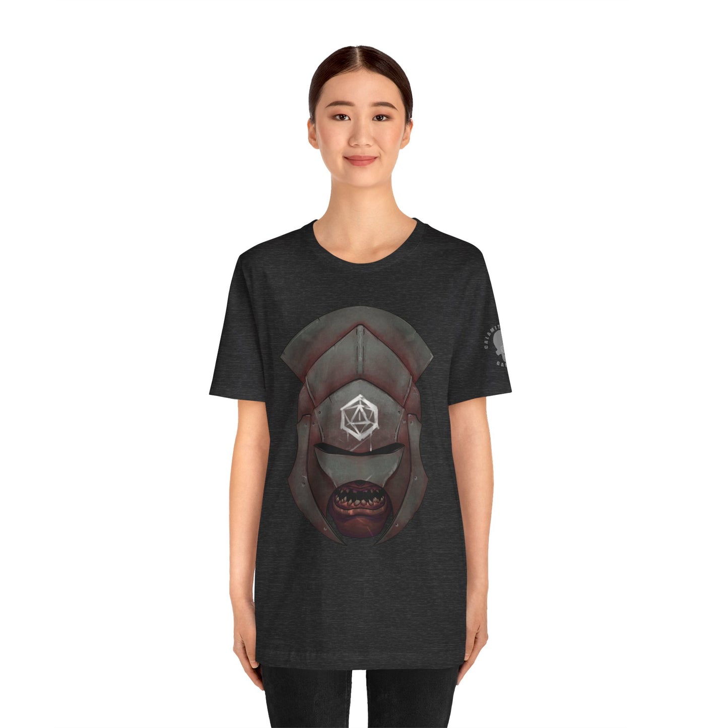 Orc white Hand Warrior Helmet T-Shirt
