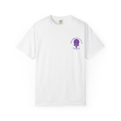 Purple Cthulhu-Inspired Graphic Tee