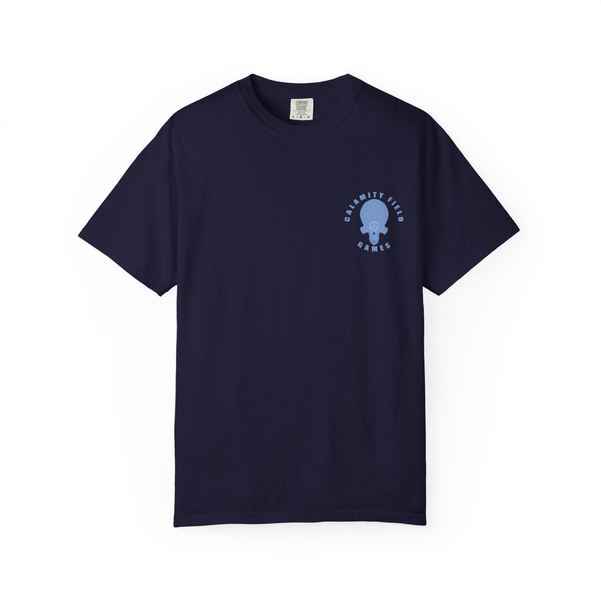 Frost Dragon Skull Graphic T-Shirt