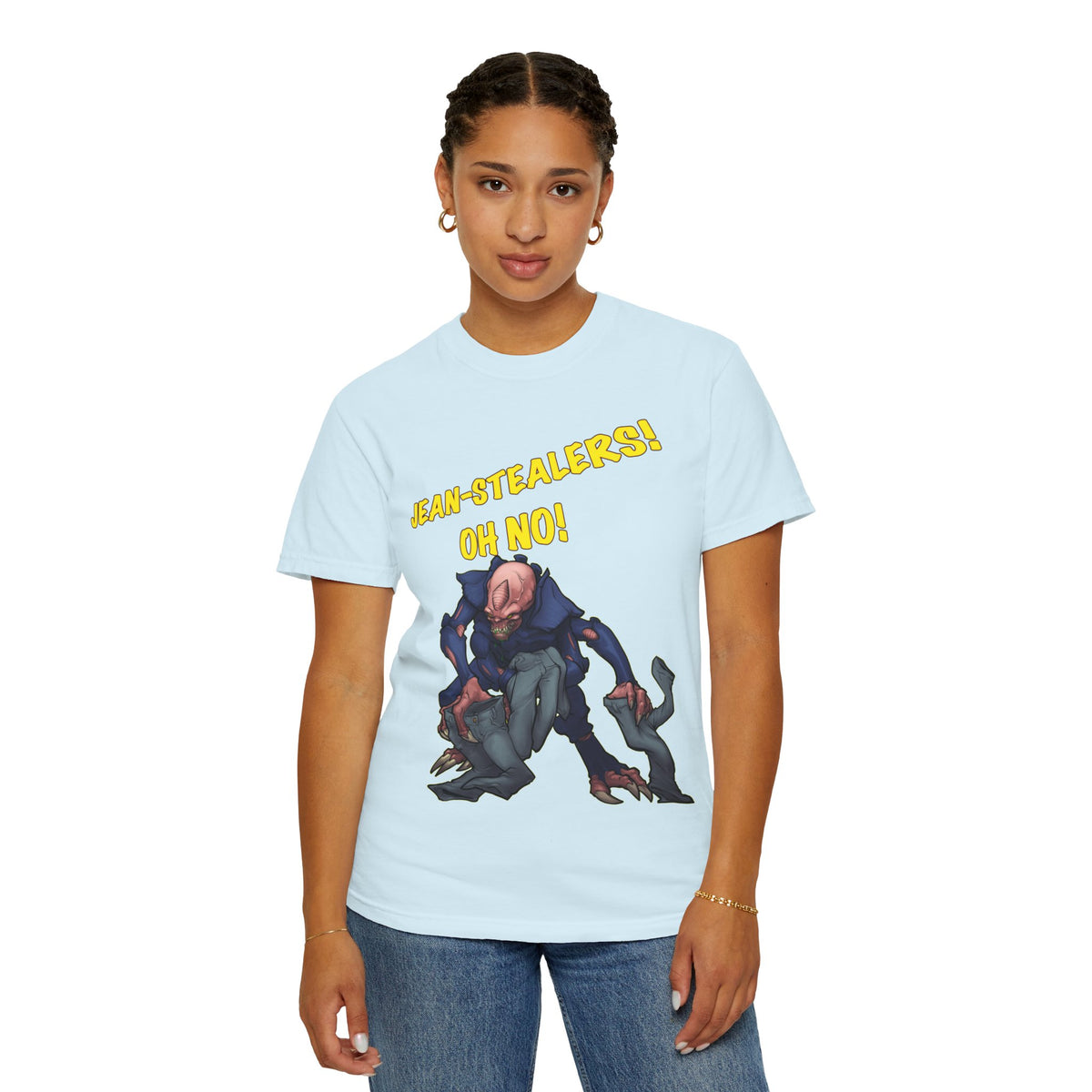 'Jean-Stealers! Oh No!' Graphic Tee