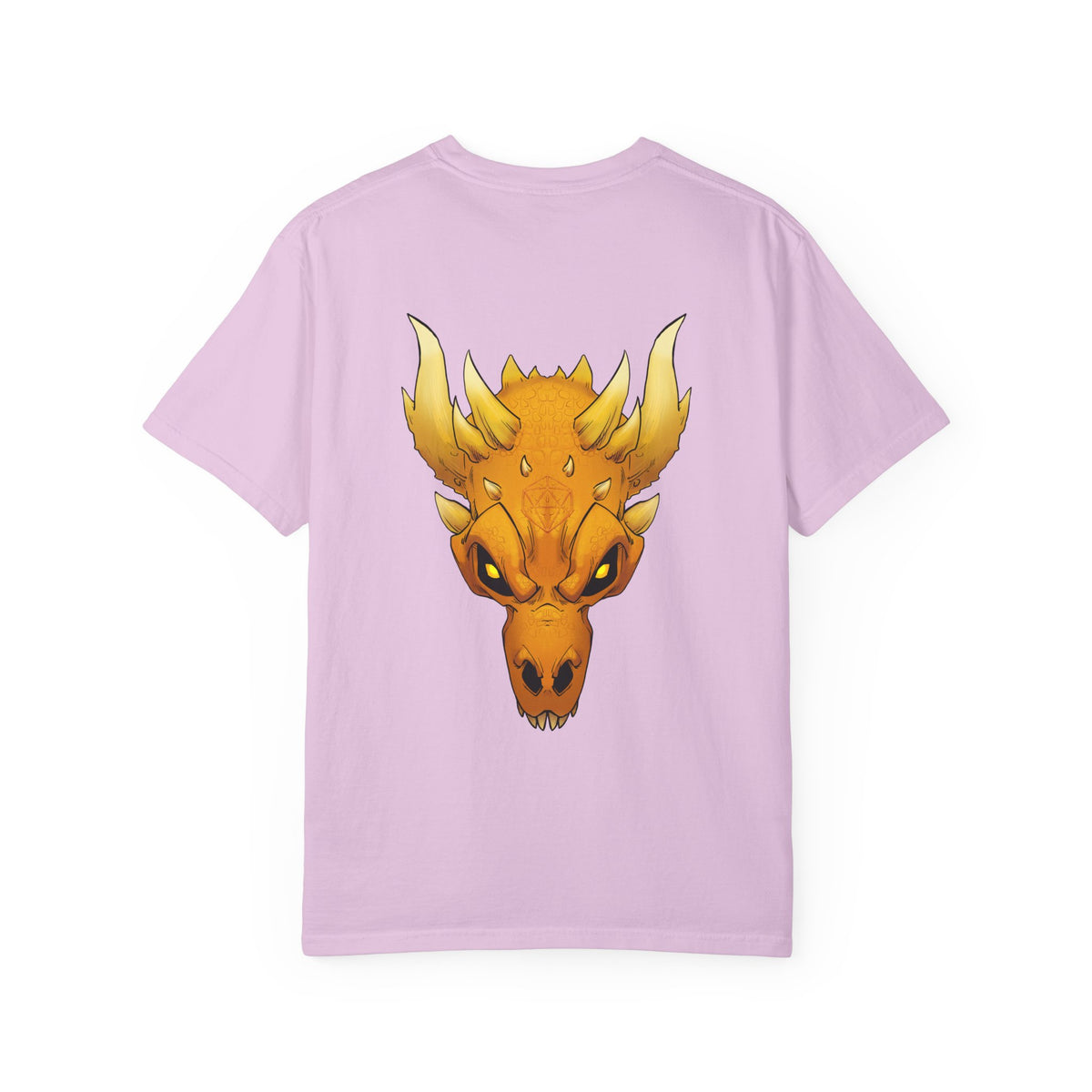Golden Dragon Skull T-Shirt