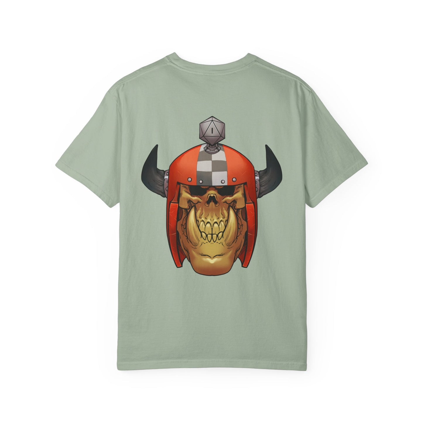Orc Skull Helmet T‑Shirt — Graphic Tee