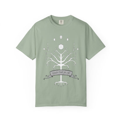 Gondor Calls for Ale White Tree Tee
