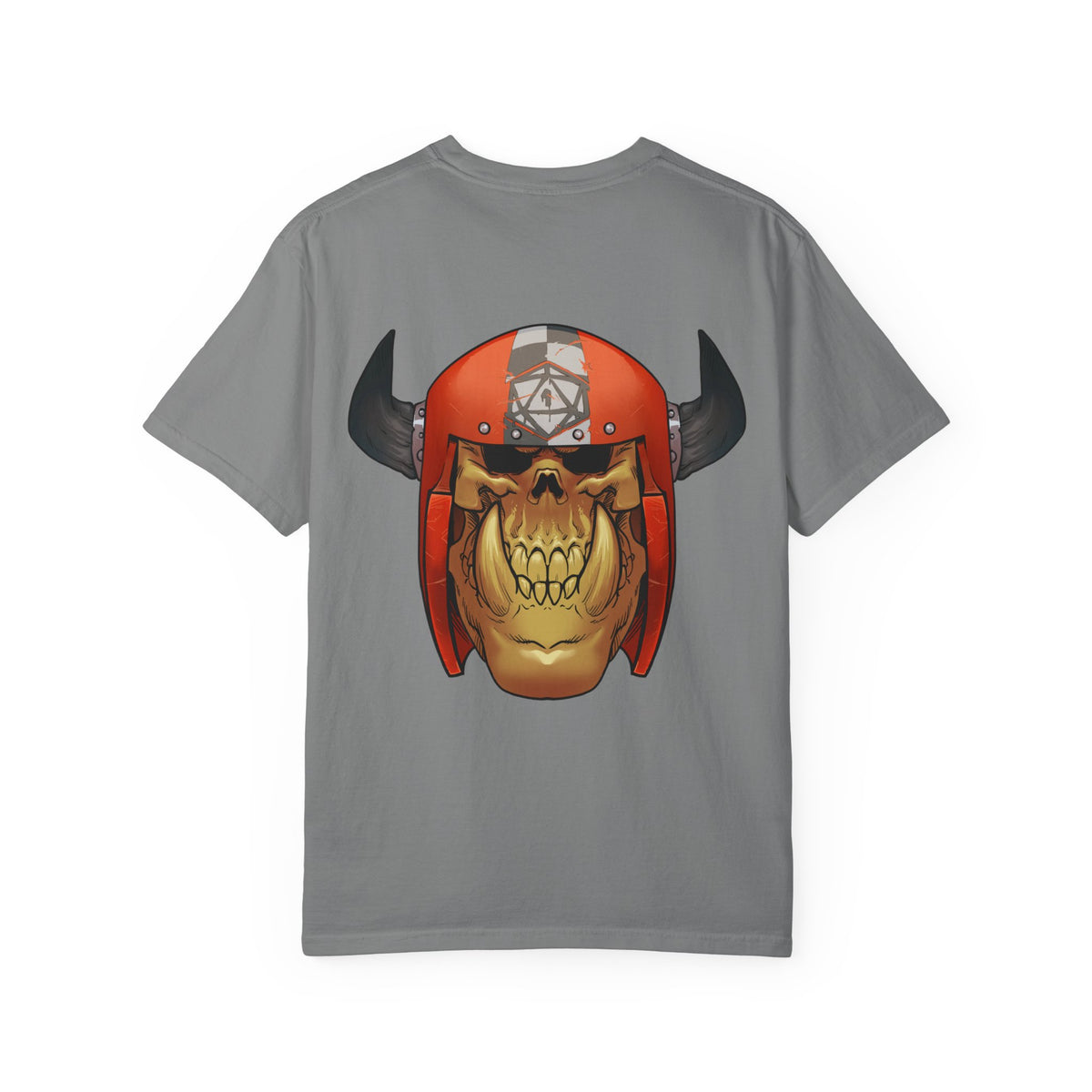 Orc Skull Helmet T‑Shirt — Graphic Tee
