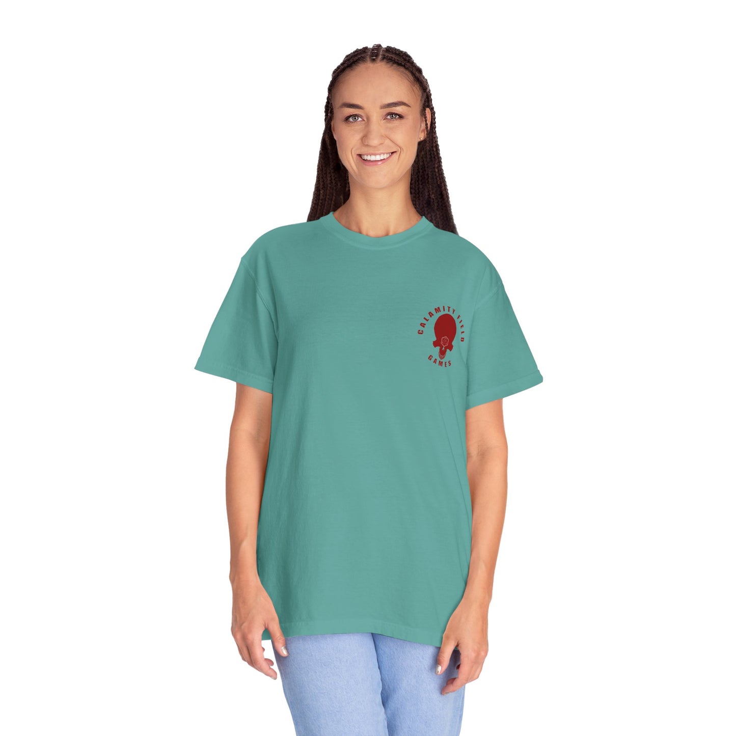 Armored Space Man Helmet Graphic T-Shirt