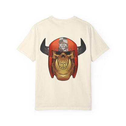 Orc Skull Helmet T‑Shirt — Graphic Tee