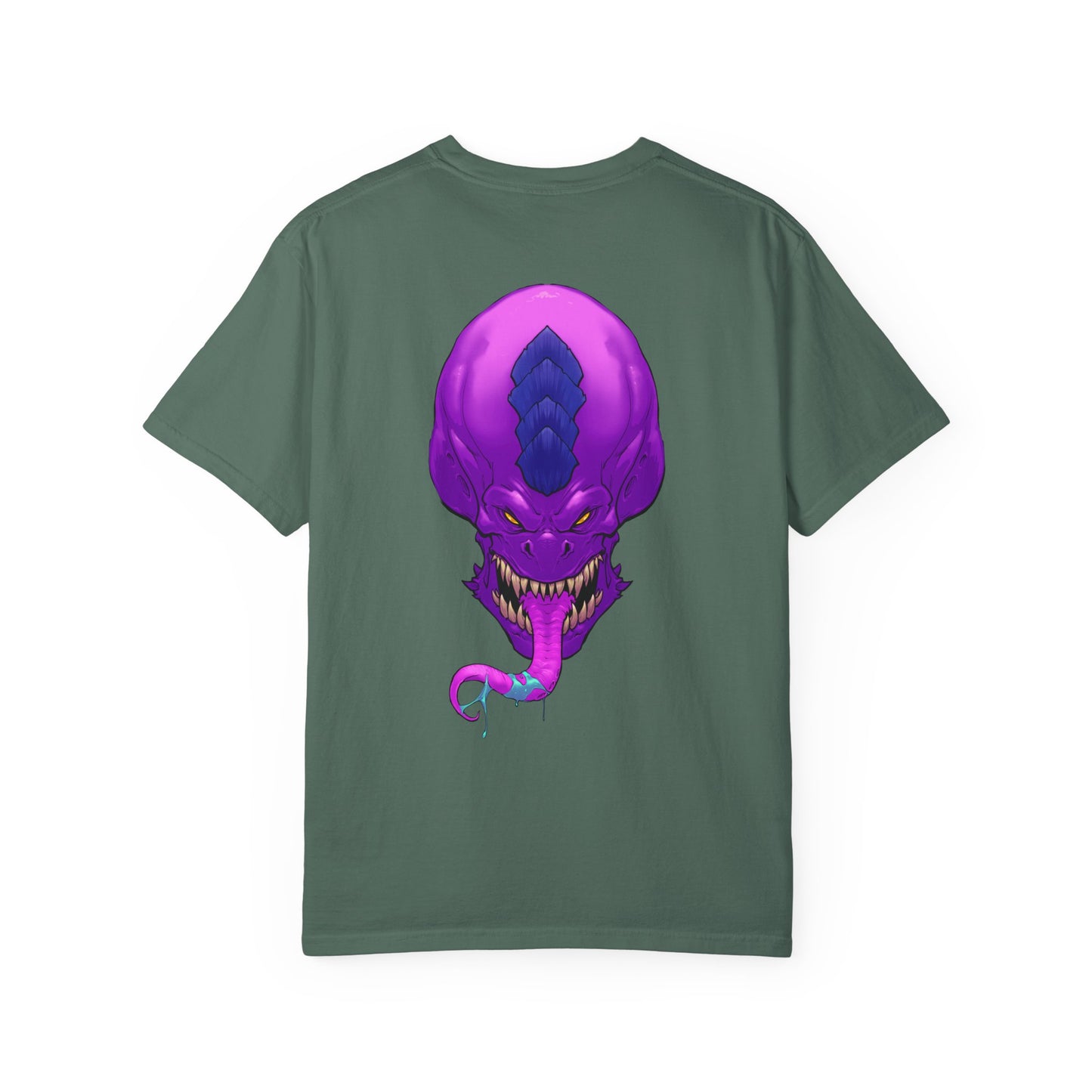 Purple Licky Alien Graphic Tee