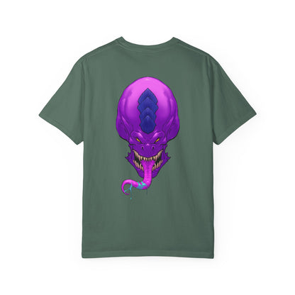 Purple Licky Alien Graphic Tee