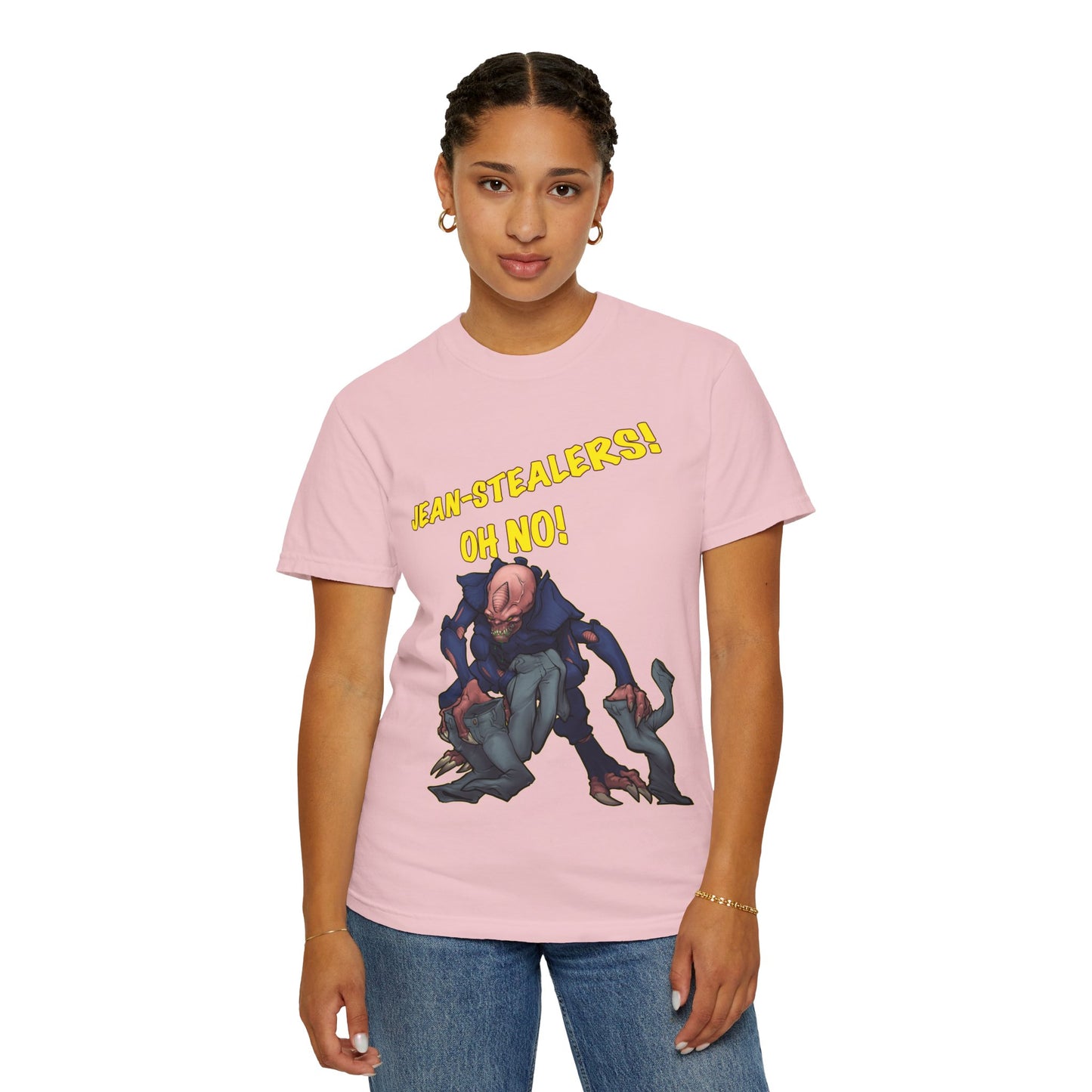 'Jean-Stealers! Oh No!' Graphic Tee