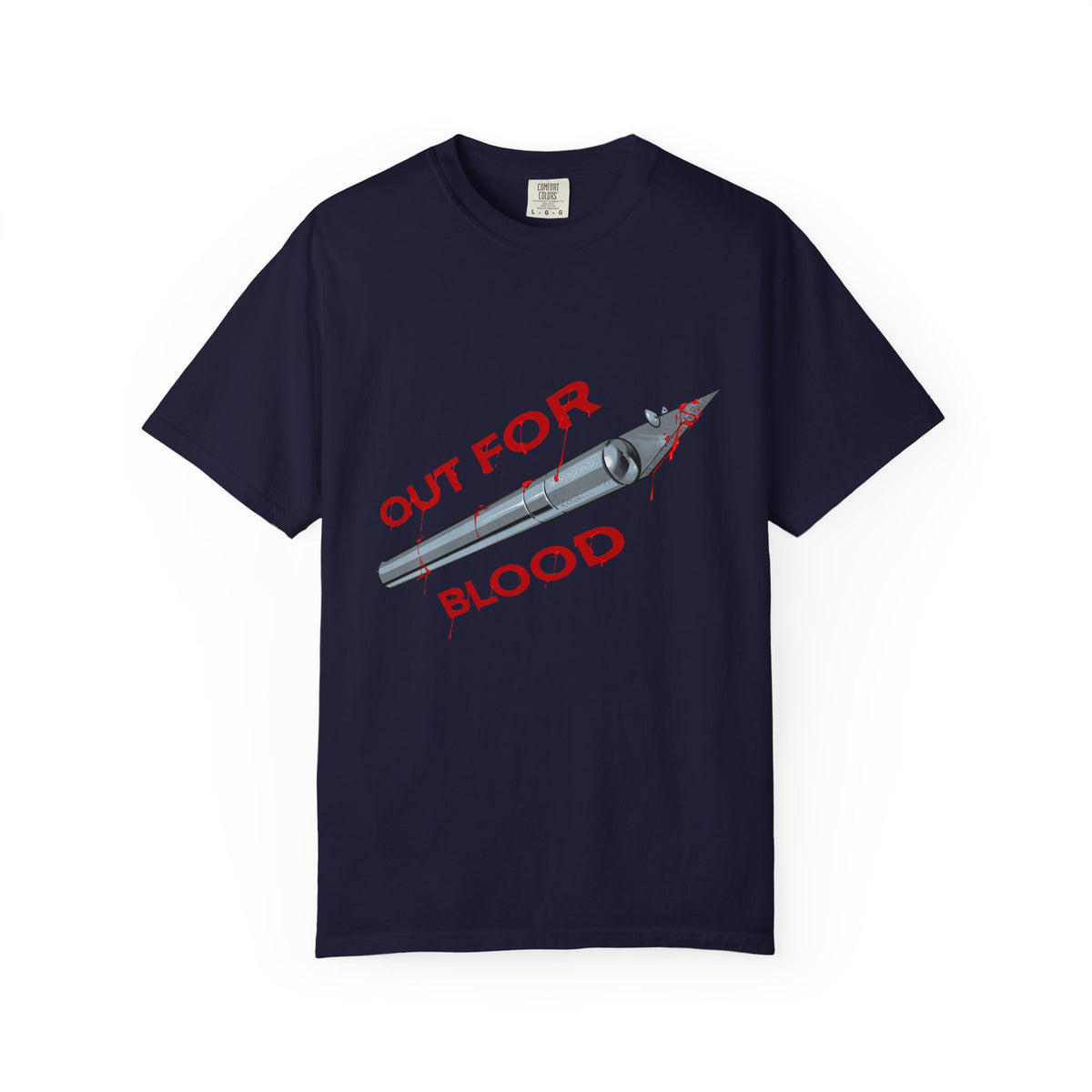 Out For Blood- Hobby Knife T-Shirt — Graphic Tee