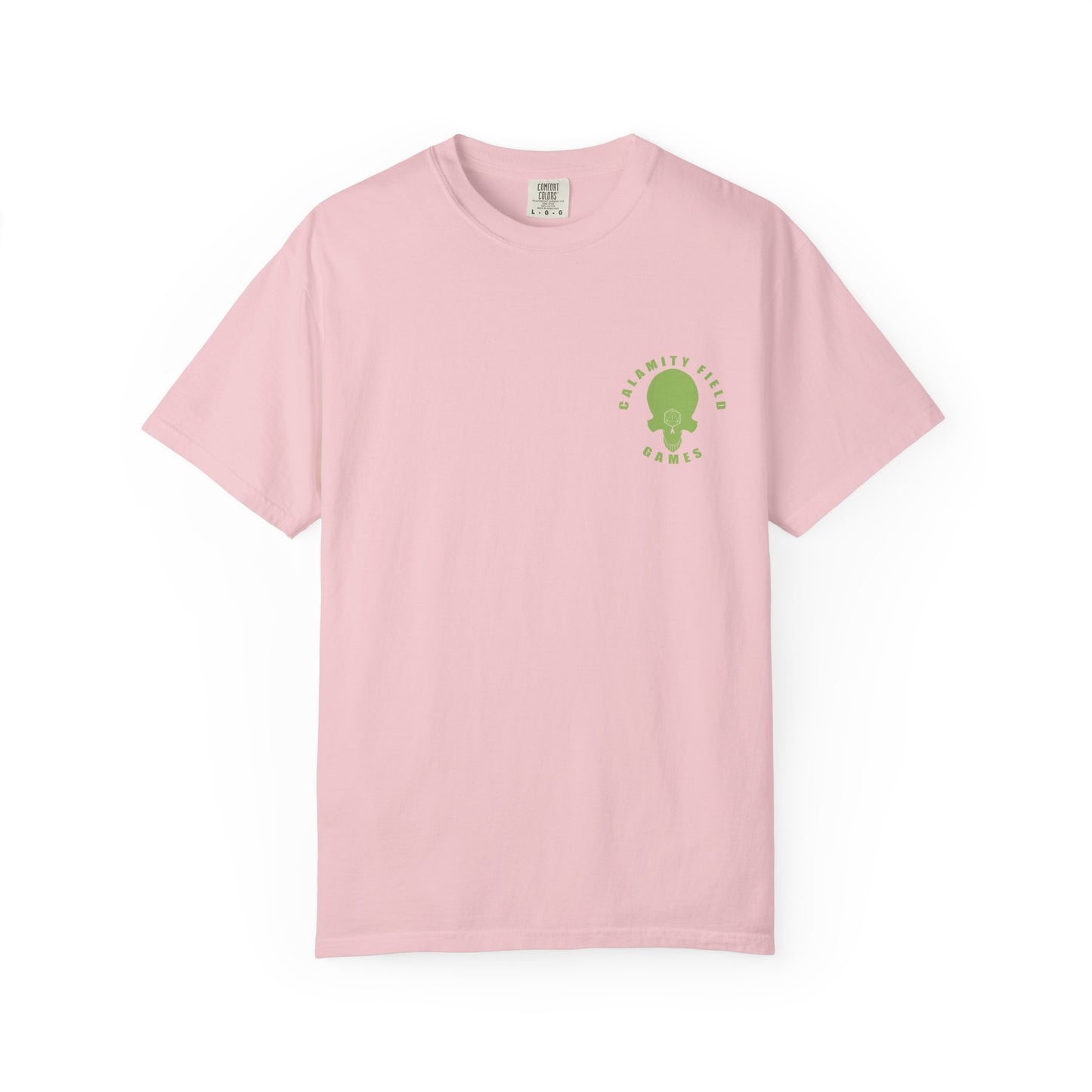 Diseased Fiend Skull T-Shirt — Green Skull Graphic Tee