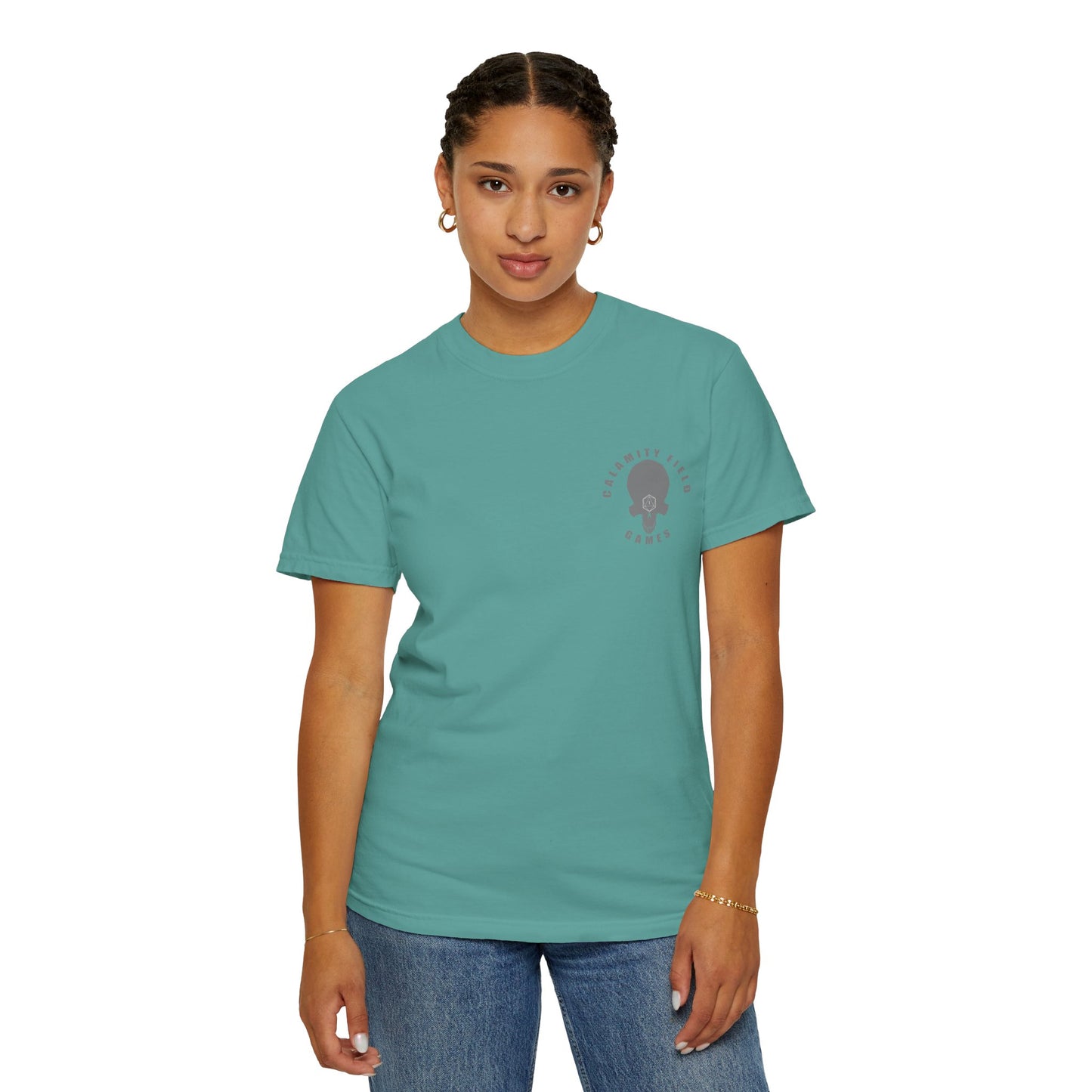 Purple Dragon Head Graphic T-Shirt