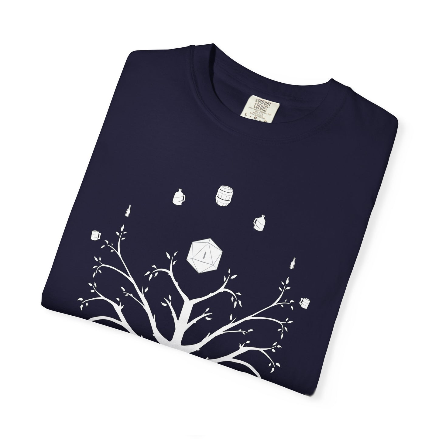 Gondor Calls for Ale White Tree Tee