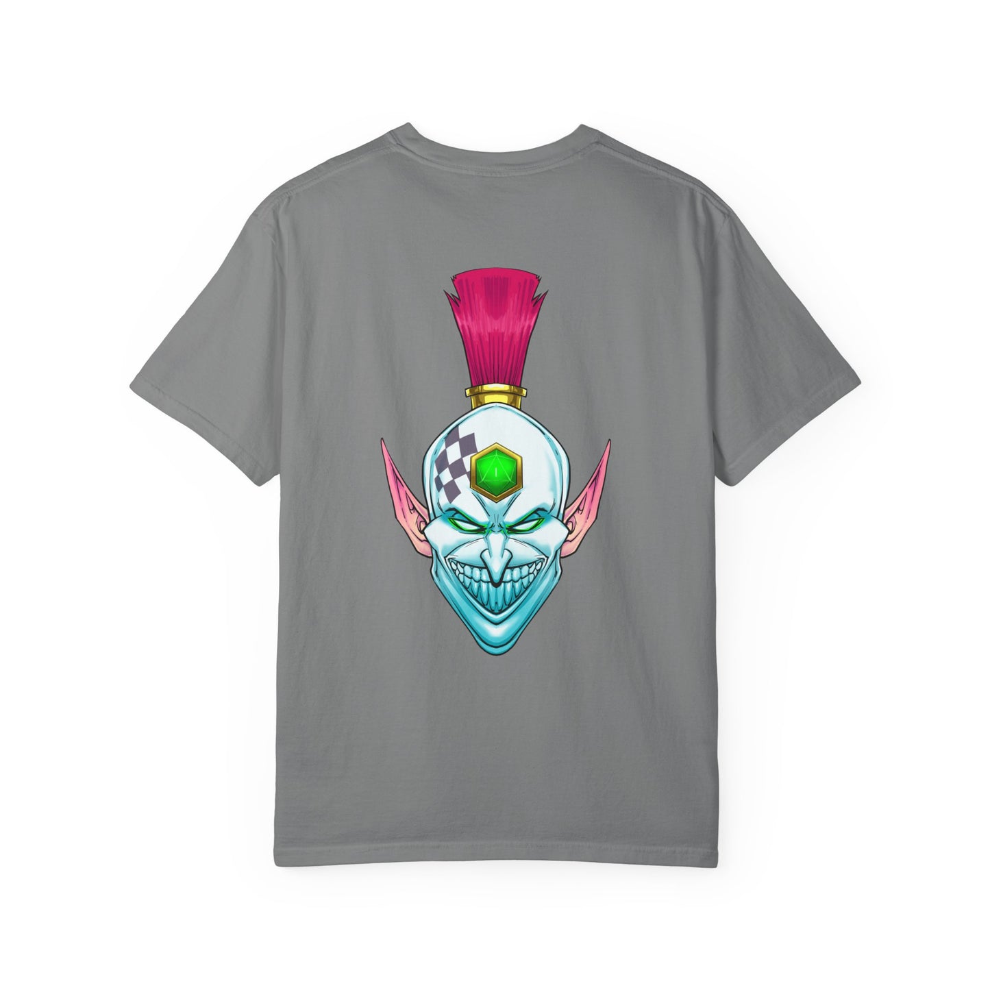 Laughing Elf Mask Graphic T-Shirt